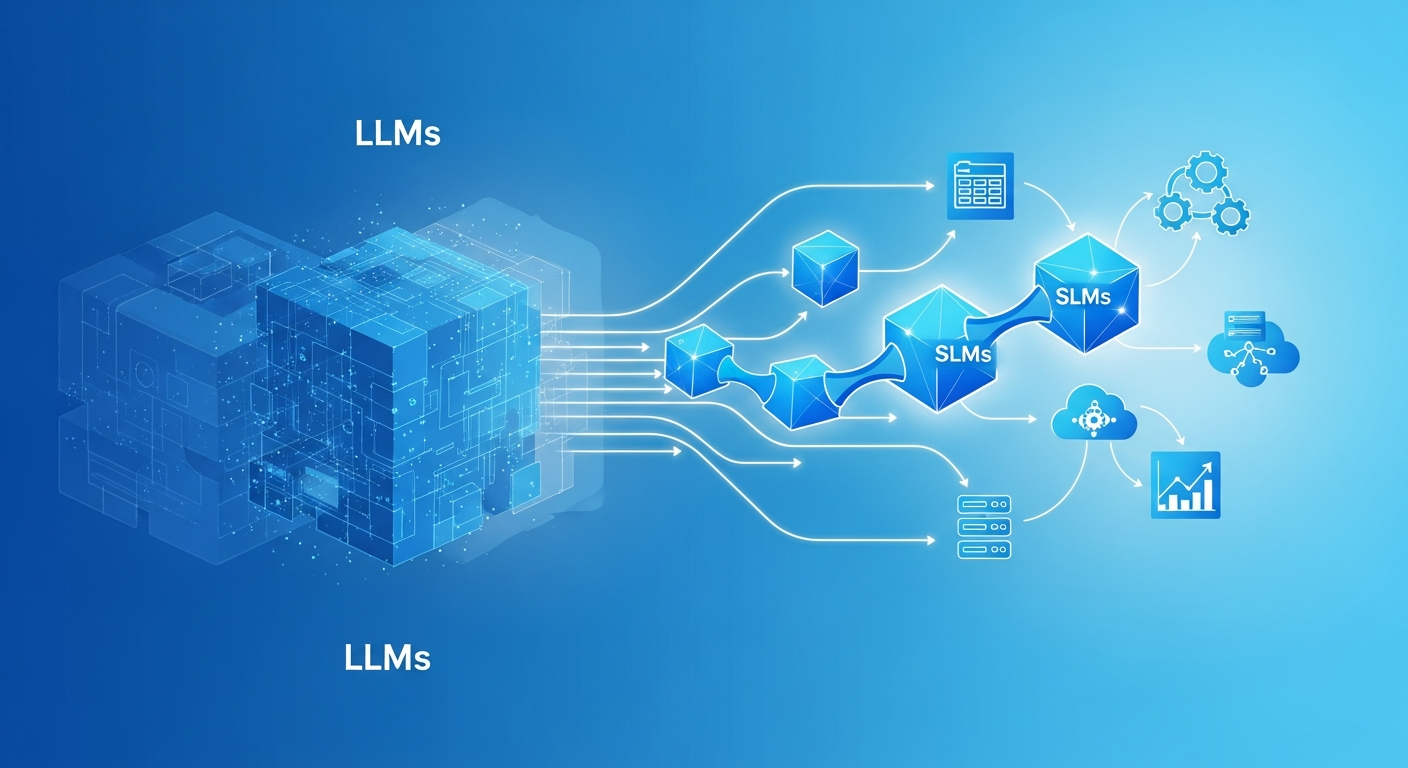 小型語言模型 (SLM) 崛起:從巨型 LLM 迷思到企業實務的 AI 成本效益新典範