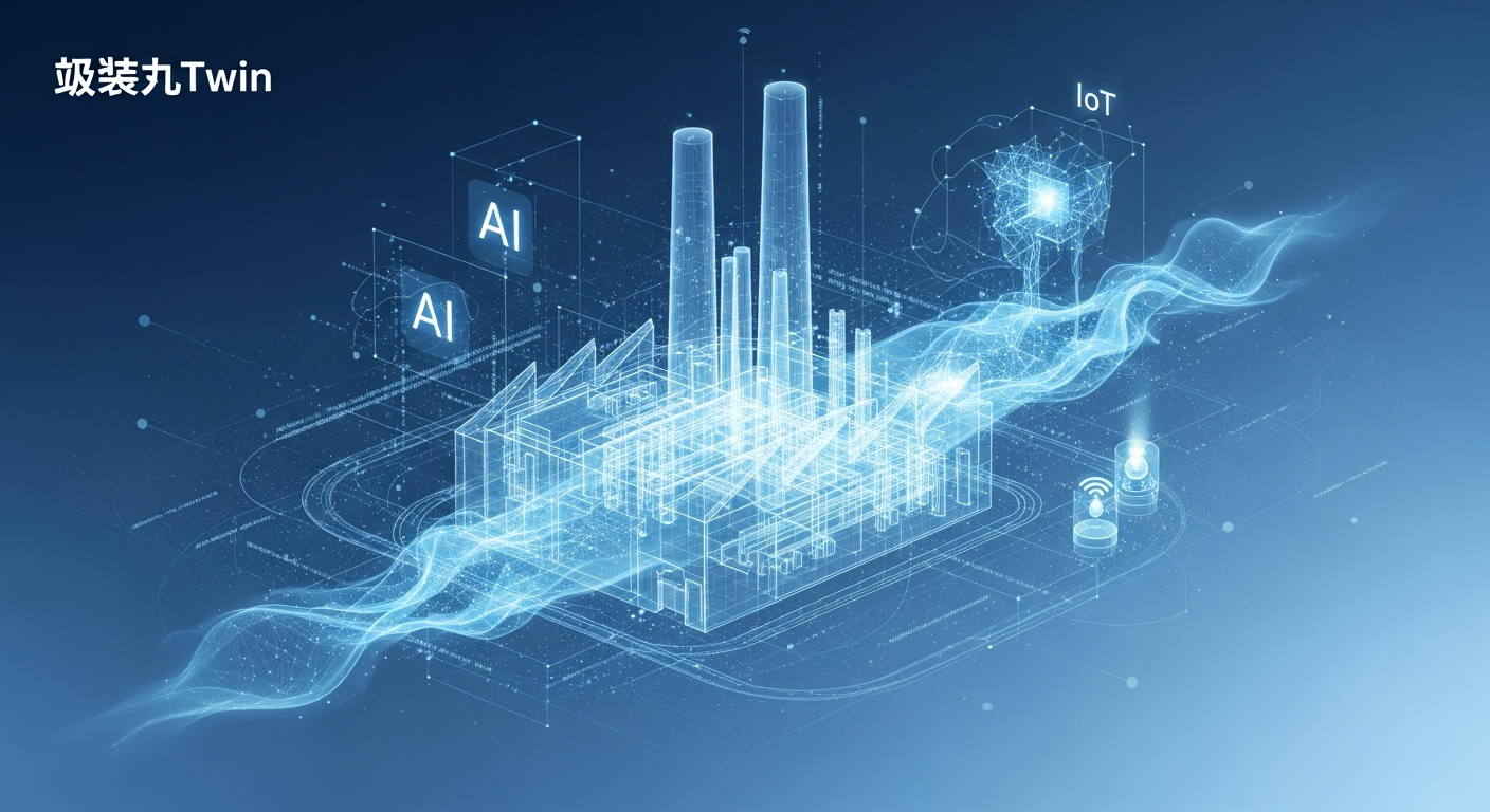 數位分身深度解析：AI、IoT 與空間運算如何共築產業虛實整合新典範